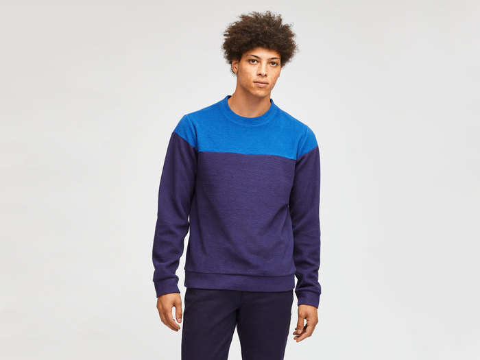 Bonobos Reverse Fleece Crew Neck Sweatshirt