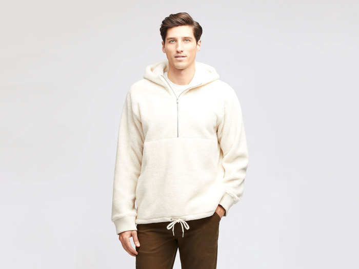 Bonobos Sherpa Half-Zip Hoodie