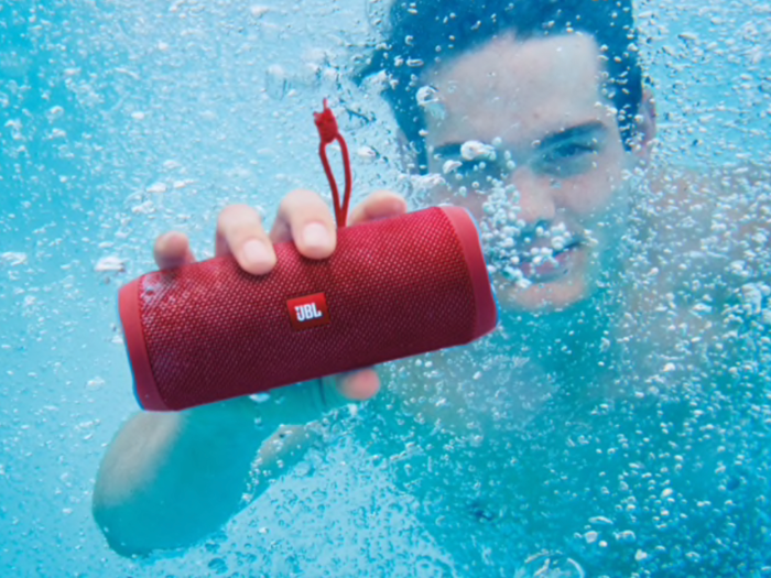 A portable waterproof speaker from JBL (at a steal)