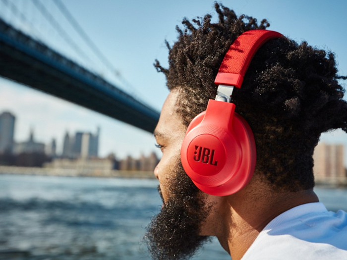 JBL E55BT Wireless Over-the-Ear Headphones