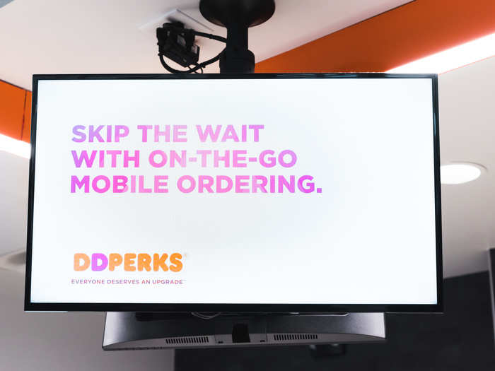 The store of the future has a designated mobile-order pickup area ...