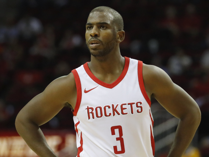 7. Houston Rockets — $9.85 million / €8.72 million (average pay per player)