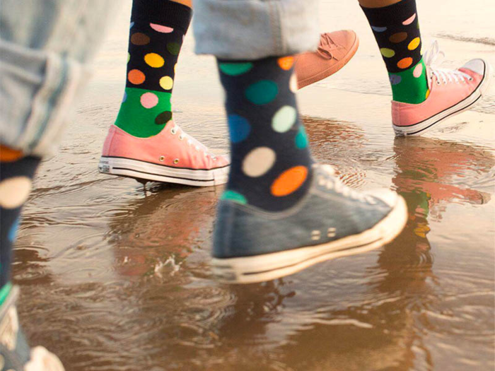 Patterned socks from Happy Socks