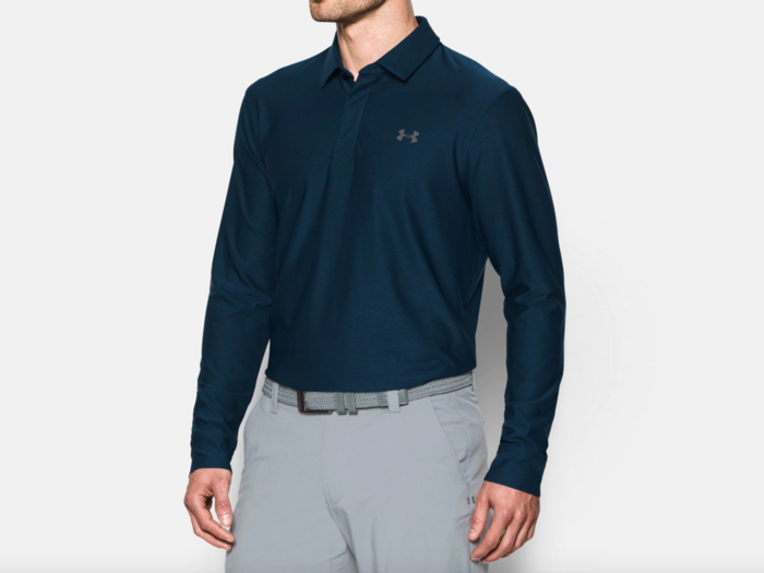 A long-sleeve men