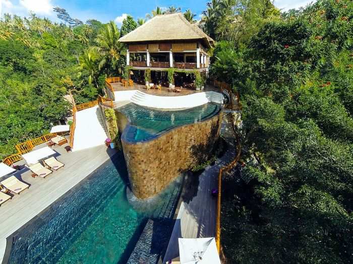 Nowhere is that more evident than in the design of the pools, which offer sweeping views of the surrounding jungle.