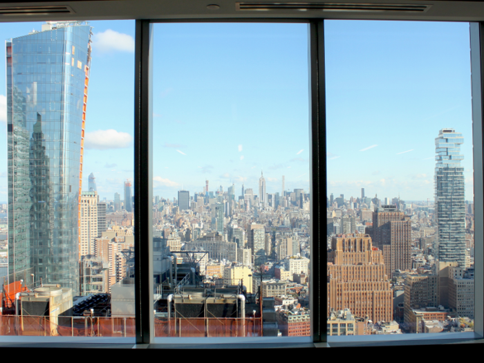 The floor-to-ceiling windows would definitely be a draw for me as an employee. I