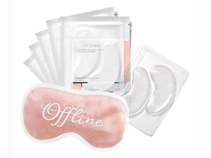 Collagen-boosting eye masks