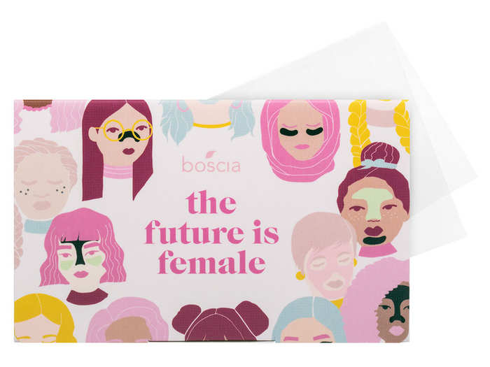 Oil blotting sheets that smash the patriarchy