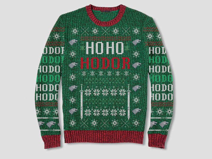 An ugly Christmas sweater