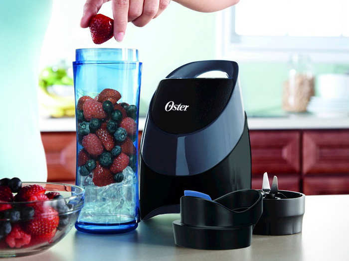 A personal blender for smoothies and shakes