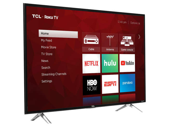 A smart TV with all the best apps