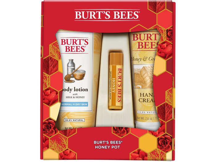 A moisturizing gift set from Burt