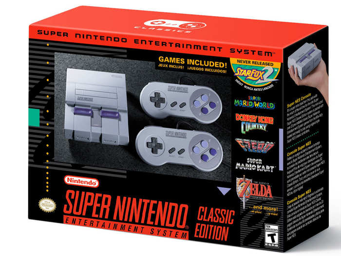 A Super NES Classic Edition for throwback Nintendo gaming