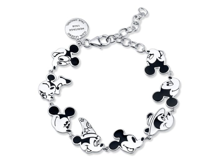 A bracelet that shows Mickey