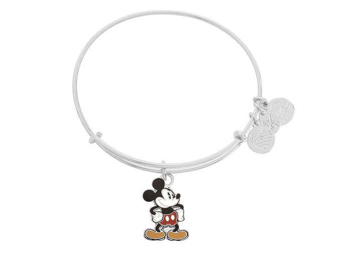 A bangle bracelet to add to her collection (also available with Minnie)