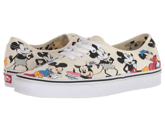 A pair of fun graphic sneakers