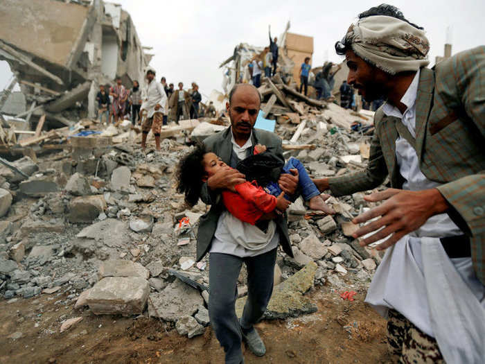 Indiscriminate airstrikes, which could amount to war crimes, have killed and wounded thousands of civilians.