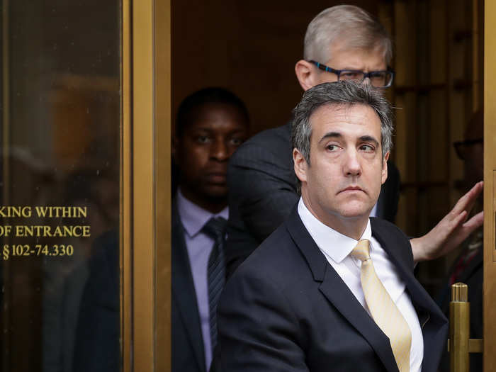 Cohen also admitted he