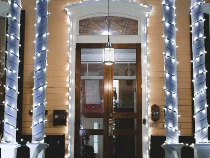 Solar string lights to wrap around pillars, porches, or the trees in your yard