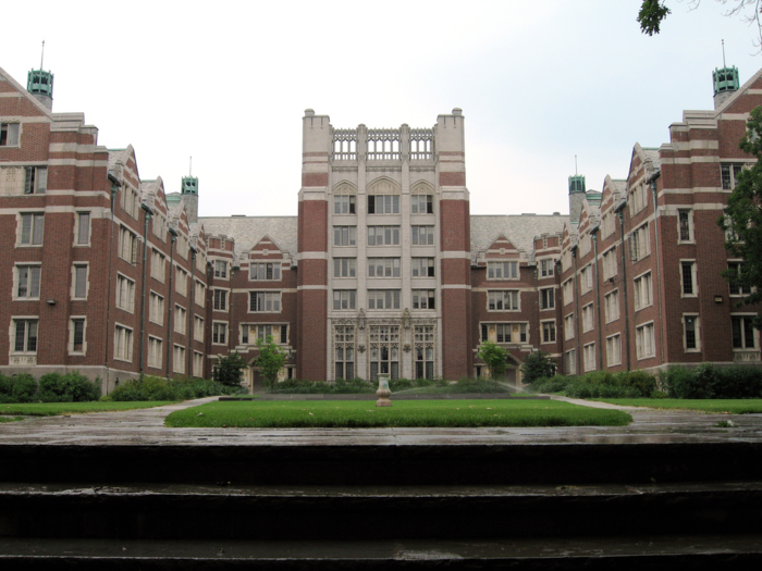 Wellesley College has the same beautiful buildings.