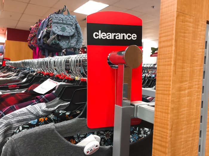 On the other side of the first floor, I found a small clearance section ...