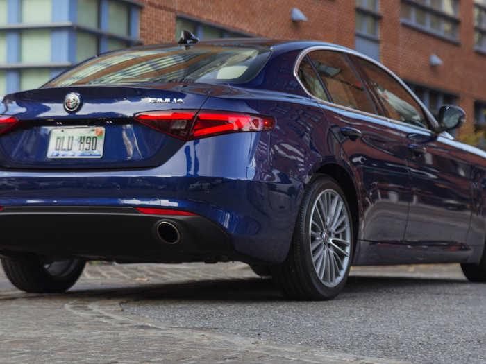 I had issues with the Giulia Quadrifoglio