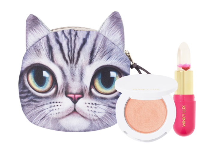 A cat and beauty lovers dream lip kit