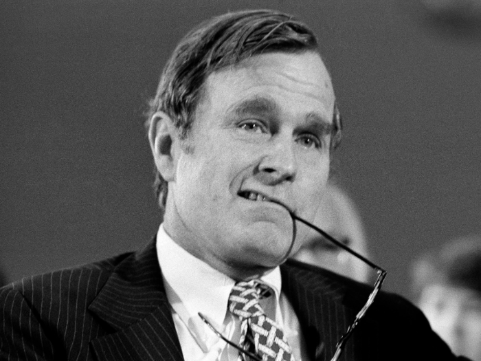 Bush then served as the chairman of the Republican National Committee in 1974, the same year that Nixon