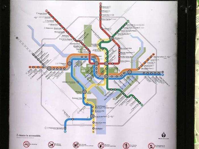 So if you live in Fairfax County (Orange Line) or Bethesda (Red Line), you