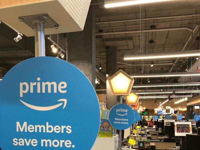 There are deals for Prime members at the relatively new Whole Foods.