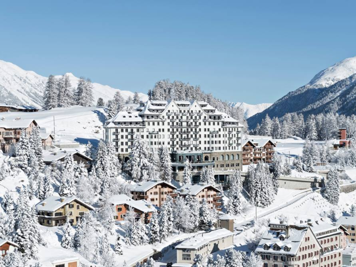 Even royals vacation in St. Moritz, including the Swedish royal family, Prince Edward and the Countess of Wessex, and Willem-Alexander and Maxima of The Netherlands.