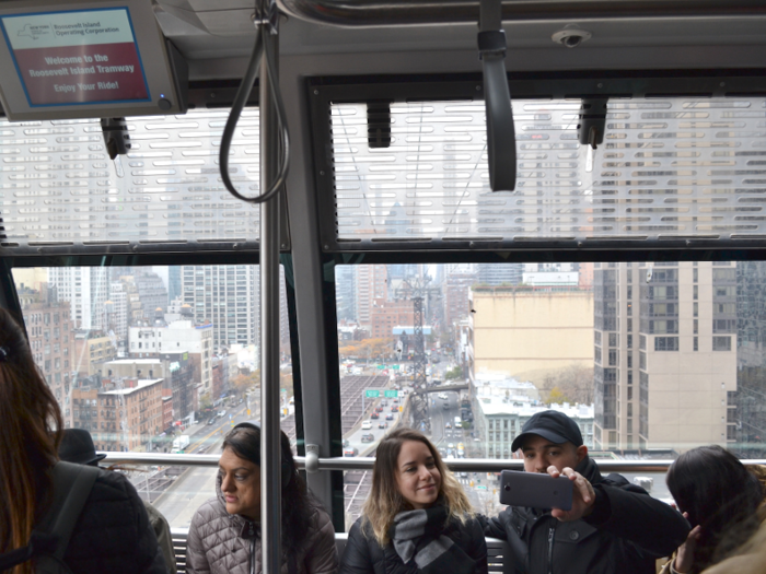 The spectacular views make the tram ride a tourist activity in and of itself.