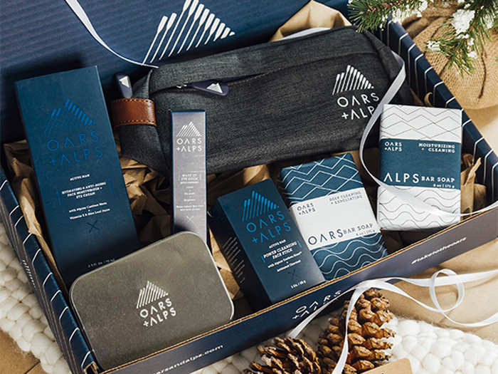 A gift set of all-natural products