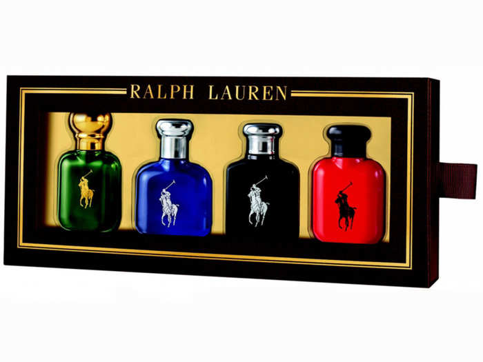 A gift set of cologne