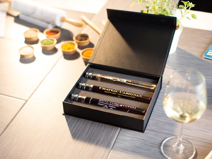 A wine subscription that sends high-end wine by the glass based on their preferences