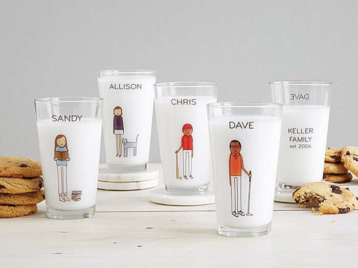 Tumblers personalized for family members