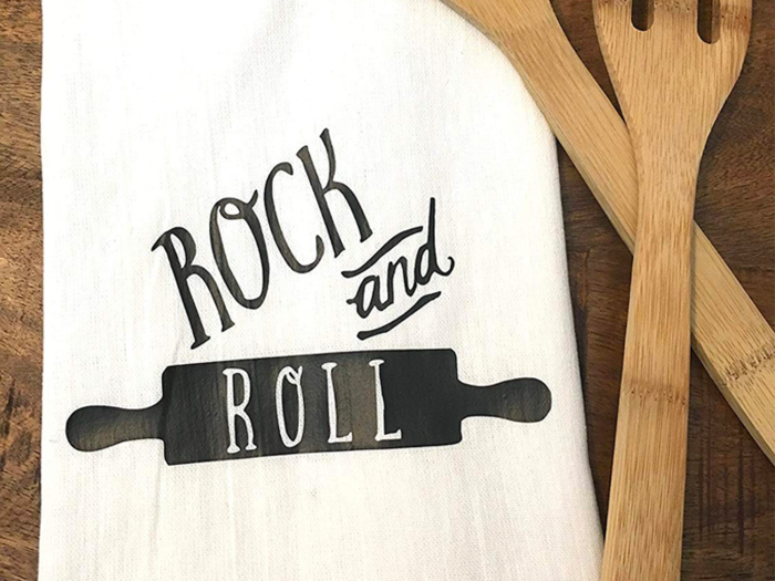 A kitchen towel that bakers will love