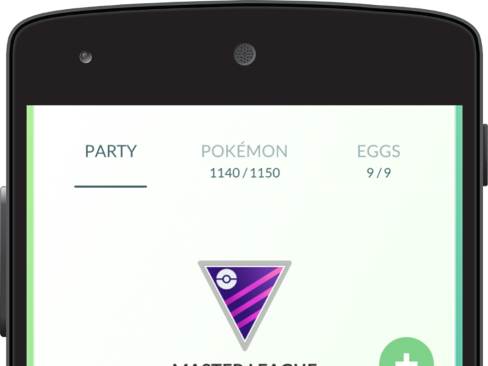 Different leagues have different caps on the strength of the Pokémon you can use to battle. The highest-level league, the Master League, takes off (almost) all the limits: You can use any Pokémon, at any level, including so-called Legendaries.