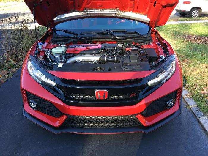 Under the hood lurks a 306 horsepower, 2.0-liter turbocharged VTEC engine.