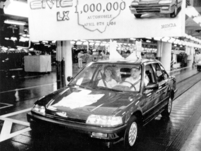 During the 1980s and 1990s, the Civic became one of the best-selling cars in America.