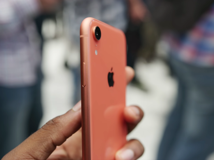 Since the iPhone XR only has one rear camera lens, it can