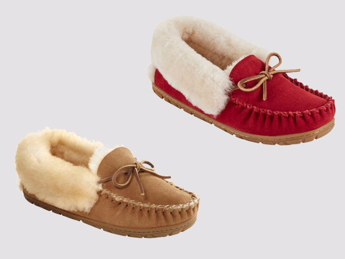 The best fleece-lined women’s moccasin slippers