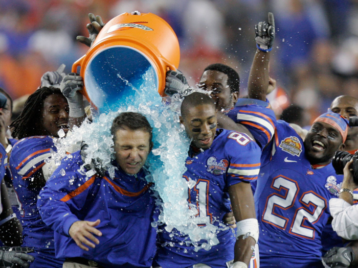 The following season, Florida went 13-1 on the year and finished the season with a 41-14 romp of Ohio State in the BCS National Championship Game.