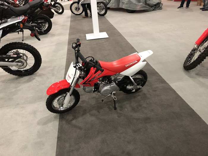 Honda wants to get rider started early. Real early.