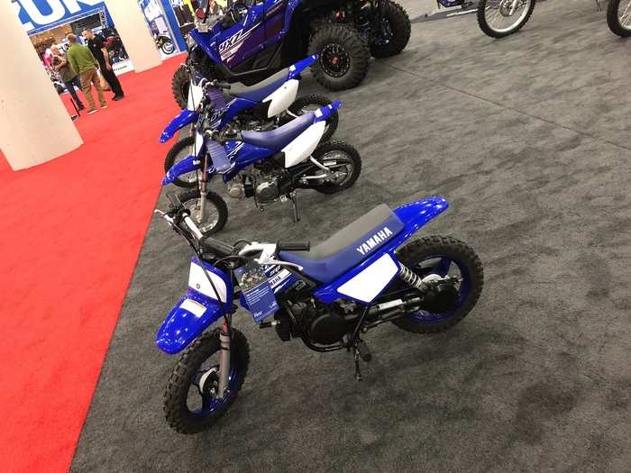 .. or dirt bikes, including some entry-level micro-mounts.