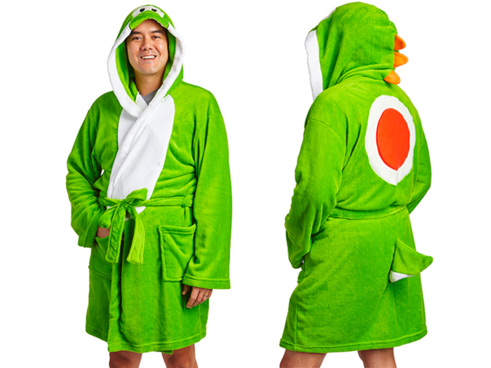 A plush robe that turns them into Yoshi