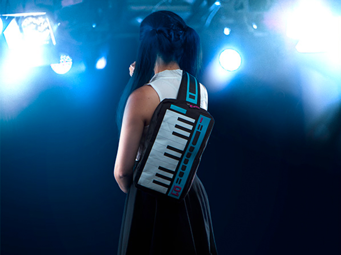 A sling bag to transport their keytar or other essentials