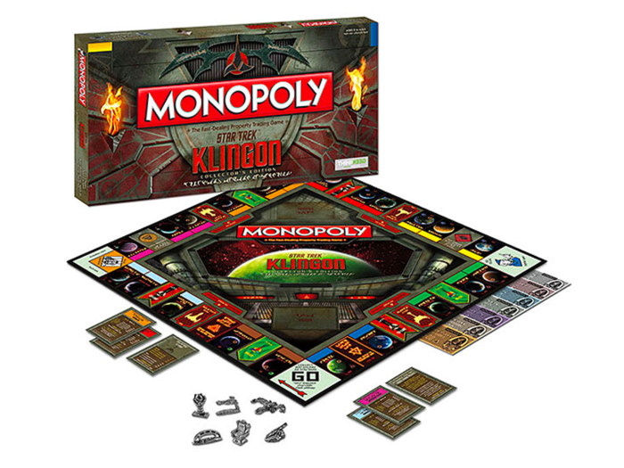 A classic board game with a Klingon twist