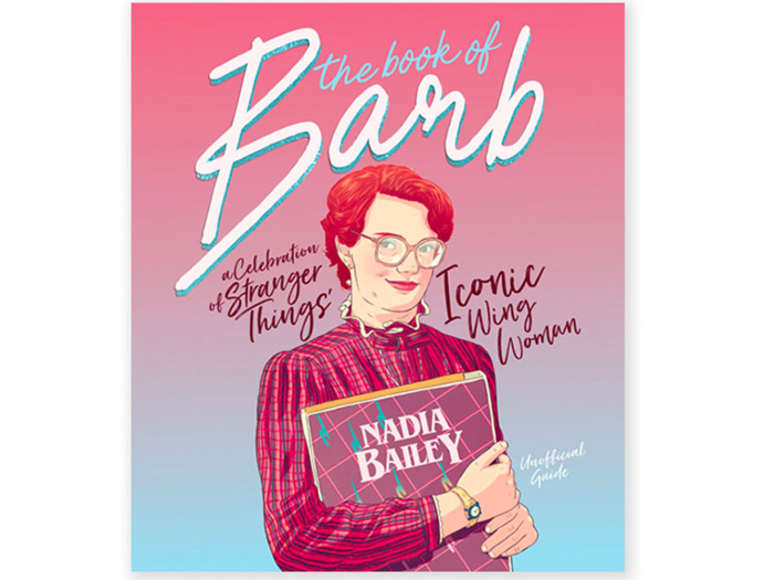 A book featuring full-color illustrations, quizzes, mixtapes, and other fun activities related to Barb from 