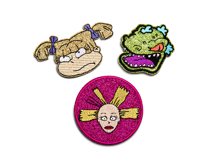 Embroidered patches to remind them of their inner kid